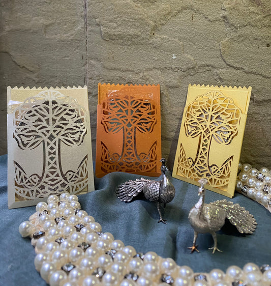 Tree coin pocket -Set of 5