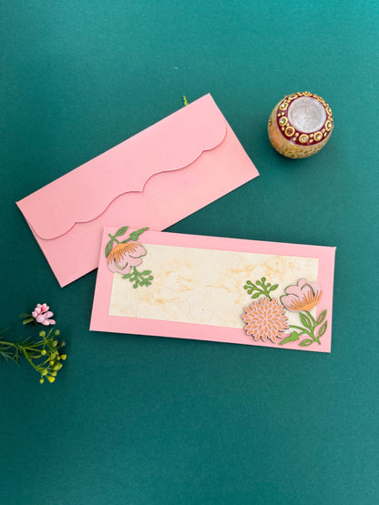 Turlip flower envelop -Set of 10