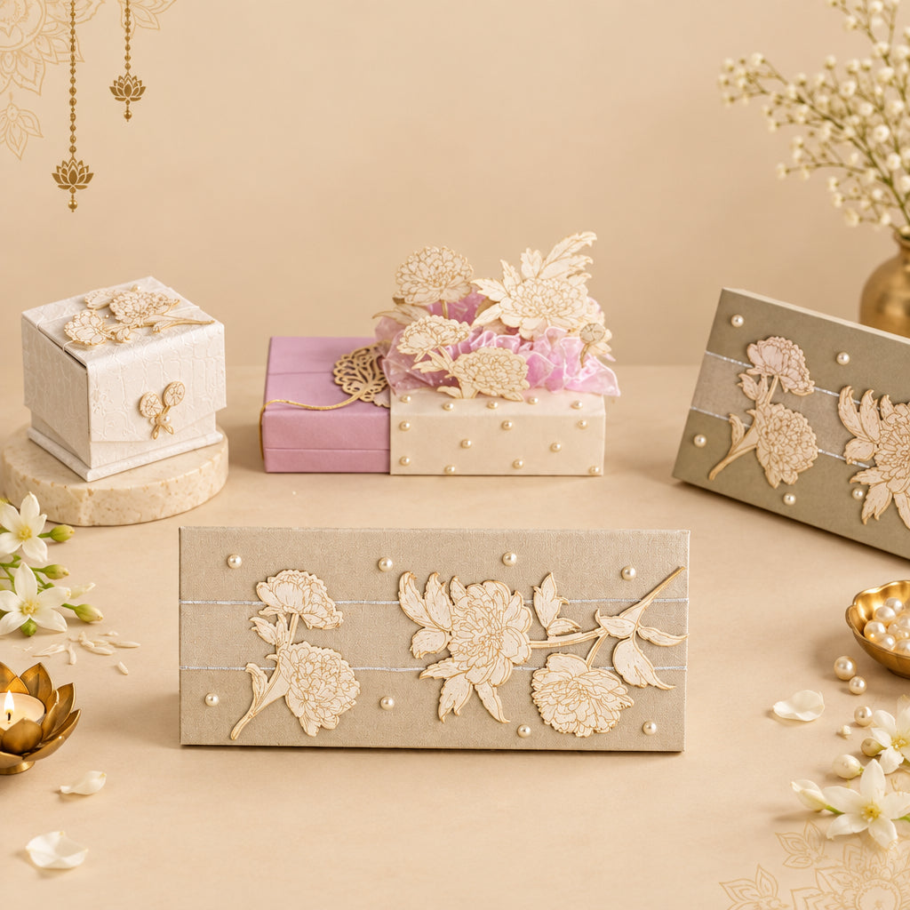 Coin Box, Cash Box, Jewellery & Envelope Gift set
