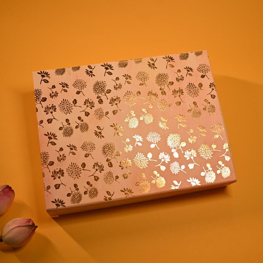 Golden floral Motives Box