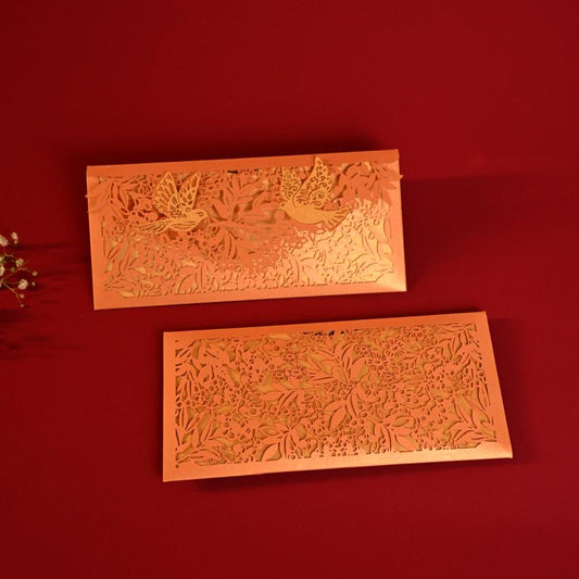 Bird Jali Envelope - Set of 10