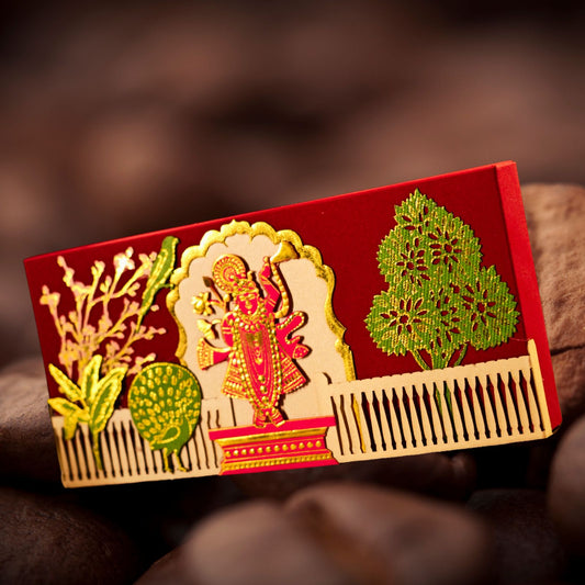 Tanjore Shree Nathji Cash box