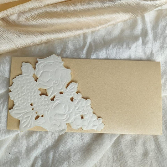 Classy emboss Envelop- Set of 10