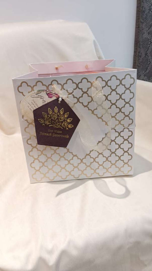 White Square - Gift Bag (set of 5)