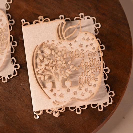 Apple Gift Tag- Set of 5