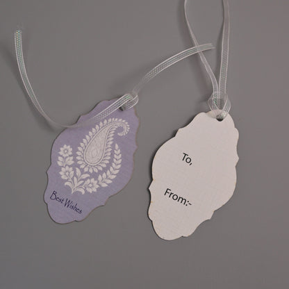 blue Buti Gift tag