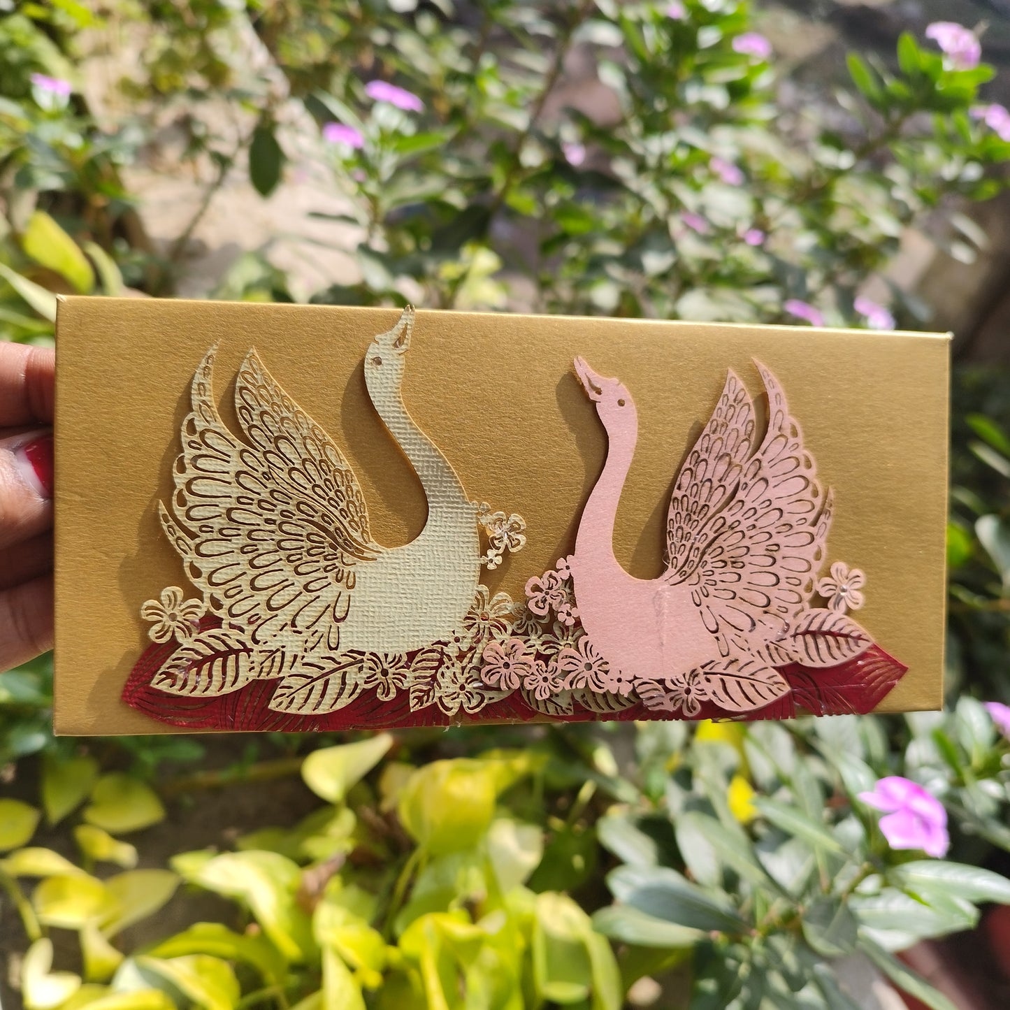 Cute Swans Envelope Set of 10