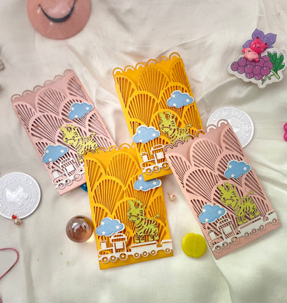Train n Jungle - Coin Pocket (pack of 5)