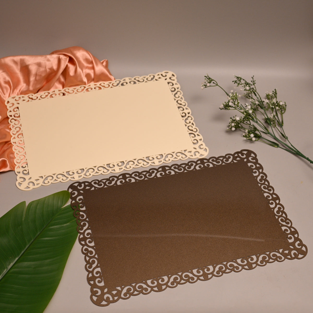 Scalloped Borders Rectangle Placemat