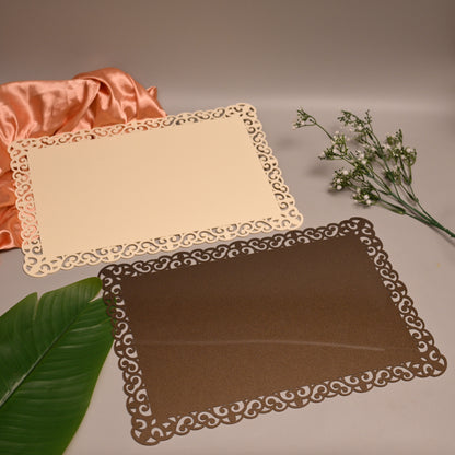 Scalloped Borders Rectangle Placemat