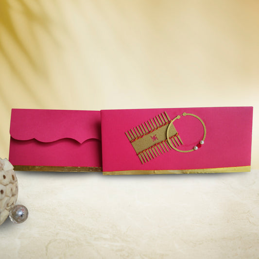 Traditional Red Sirguthi Envelopes - Set of 10