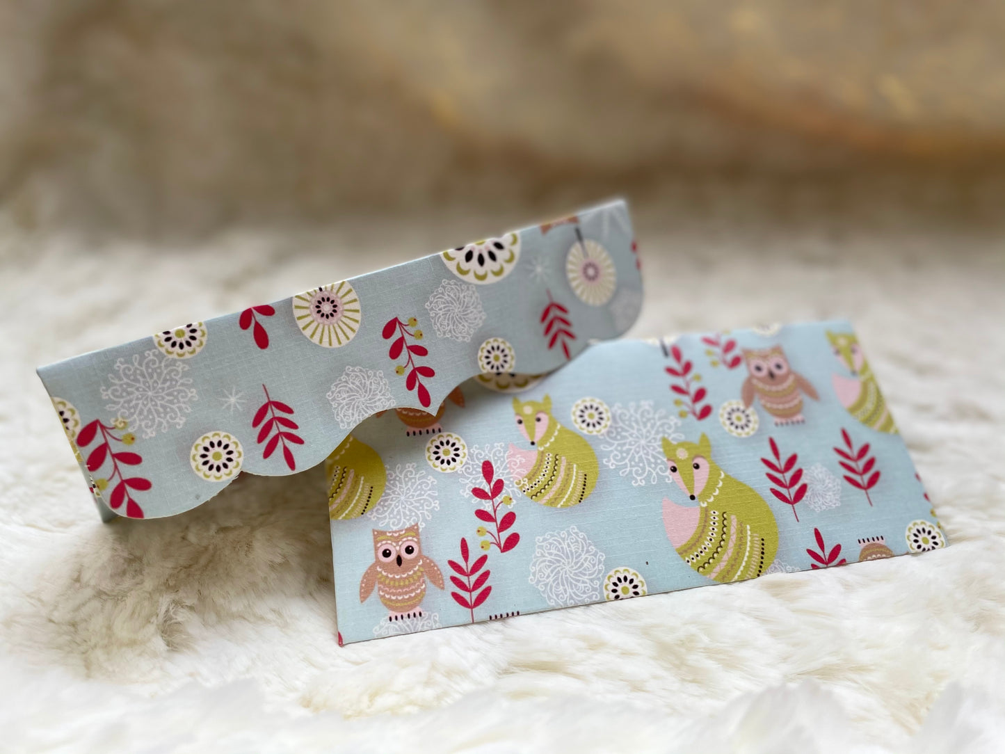 Owl Print - Kids' Envelope (set of 5)