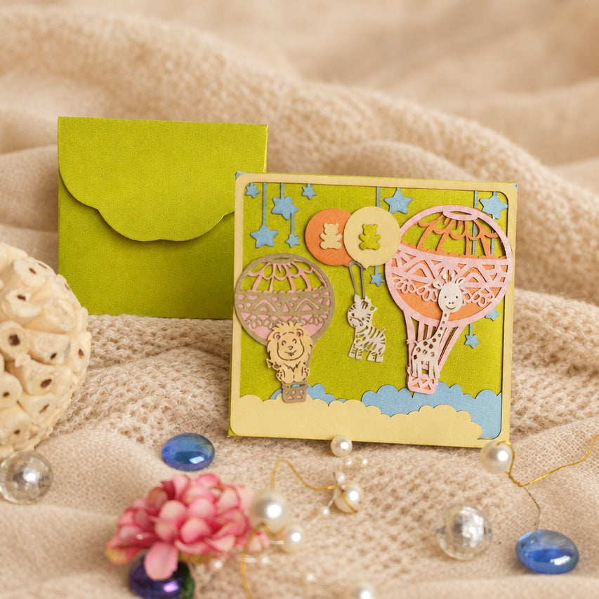 parachute green small envelope