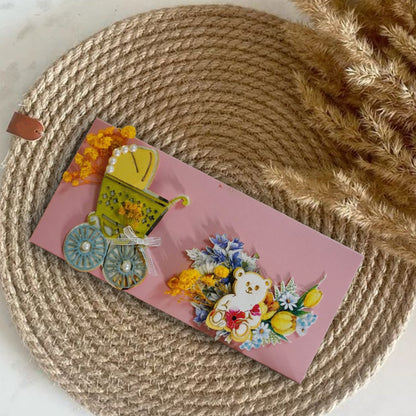 Pram and Teddy Envelop set of - 10