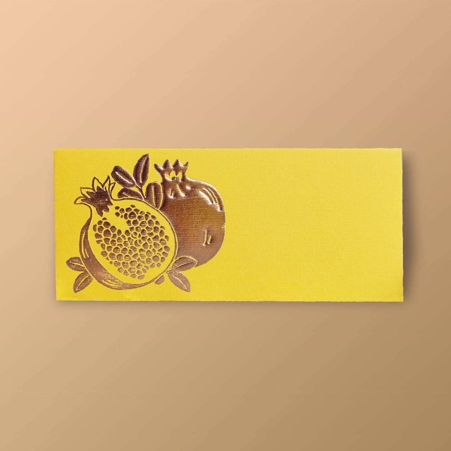 pomegranate Foil  Envelop -set of 10