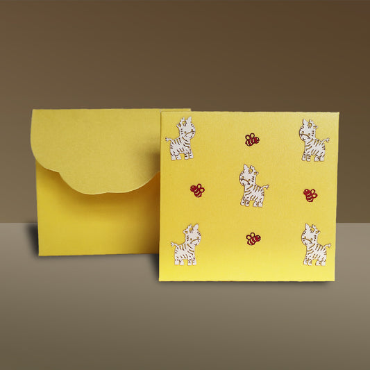Bee and Zebra Design Small Envelop set- 10